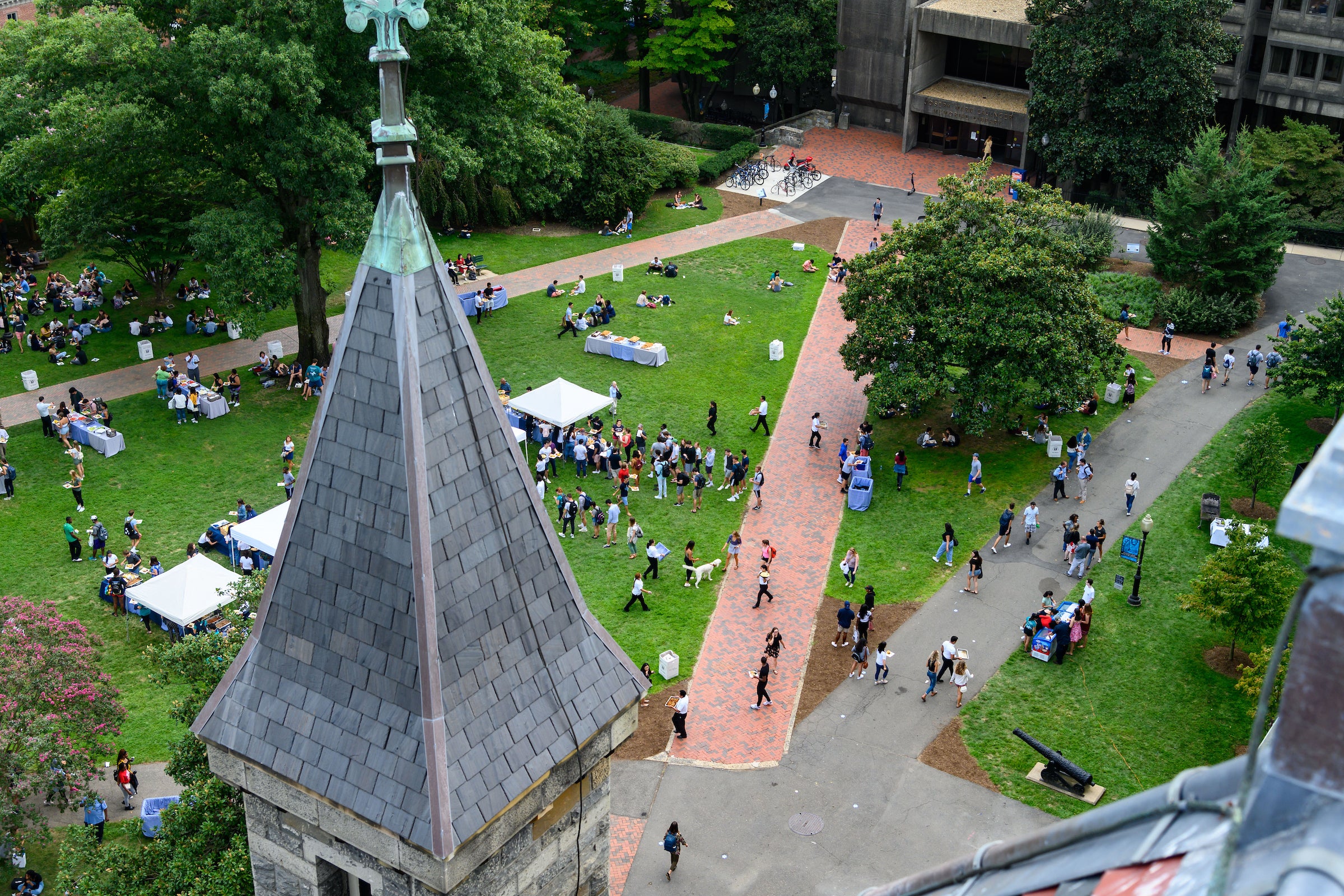 A view of Georgetown campus.